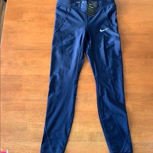 Navy Nike leggings size small